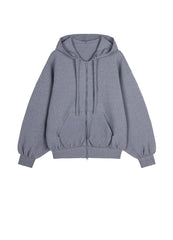 Sweater / JNBY Relaxed Hooded Cardigan
