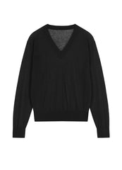 Sweater / JNBY V-neck Cotton-nylon Sweater