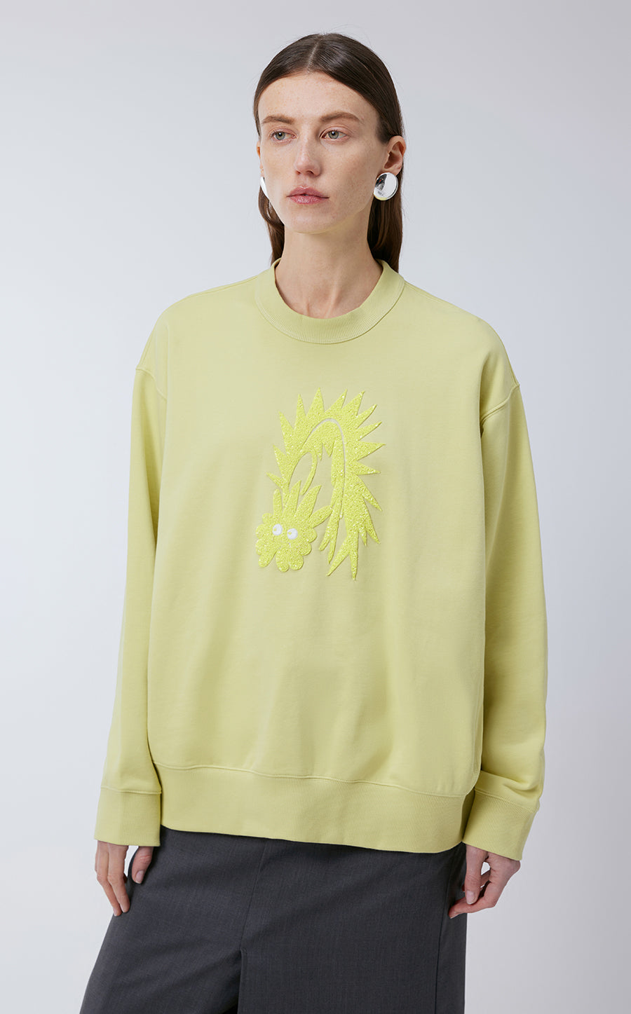 Sweatershirt / JNBY Miao-inspired Dragon Prints Sweatershirt