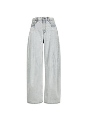 Pants / JNBY Relaxed Wide-leg Cotton Jeans