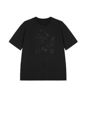 T-shirt / JNBY Dragon-print Cotton T-shirt