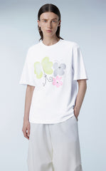T-shirt / JNBY Relaxed Animal-print Cotton T-shirt