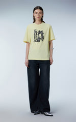 T-shirt / JNBY Relaxed Animal-print Cotton T-shirt