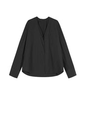 Shirt / JNBY V-neck Concealed Placket Shirt
