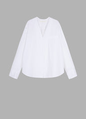 Shirt / JNBY V-neck Concealed Placket Shirt