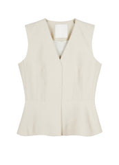 Vest / JNBY Slim-fit Wool-silk Vest