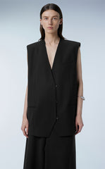 Vest / JNBY Relaxed Mid-length Blazer Vest