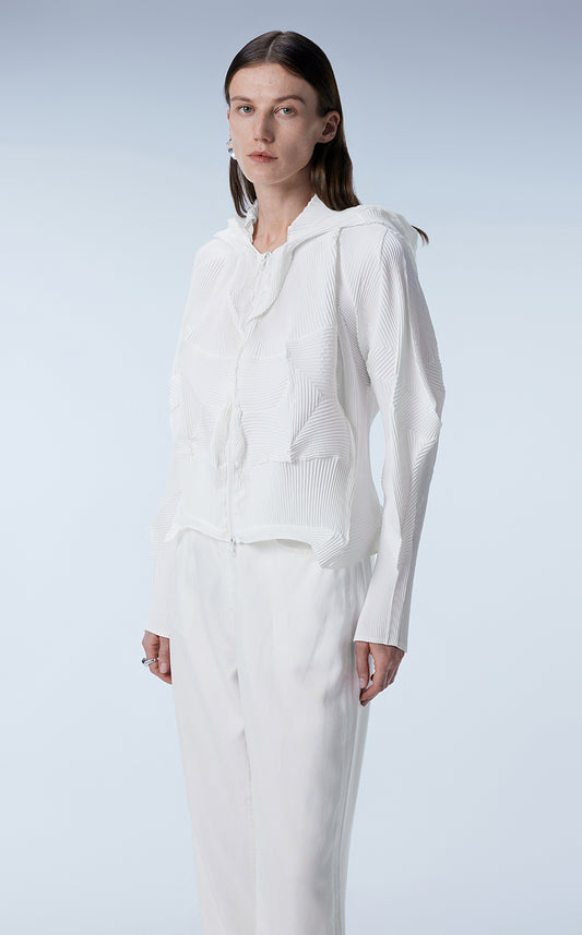 Coat / JNBY Wavy Detail Twist Jacket