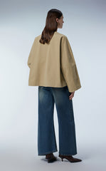 Coat / JNBY Miao-inspired Oversized Cotton Jacket