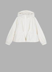 Coat / JNBY Oversized Zipper Placket Hooded Jacket