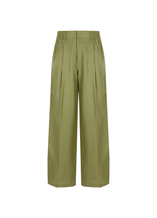 Pants / (ESG) JNBY Relaxed Linen Straight Pants