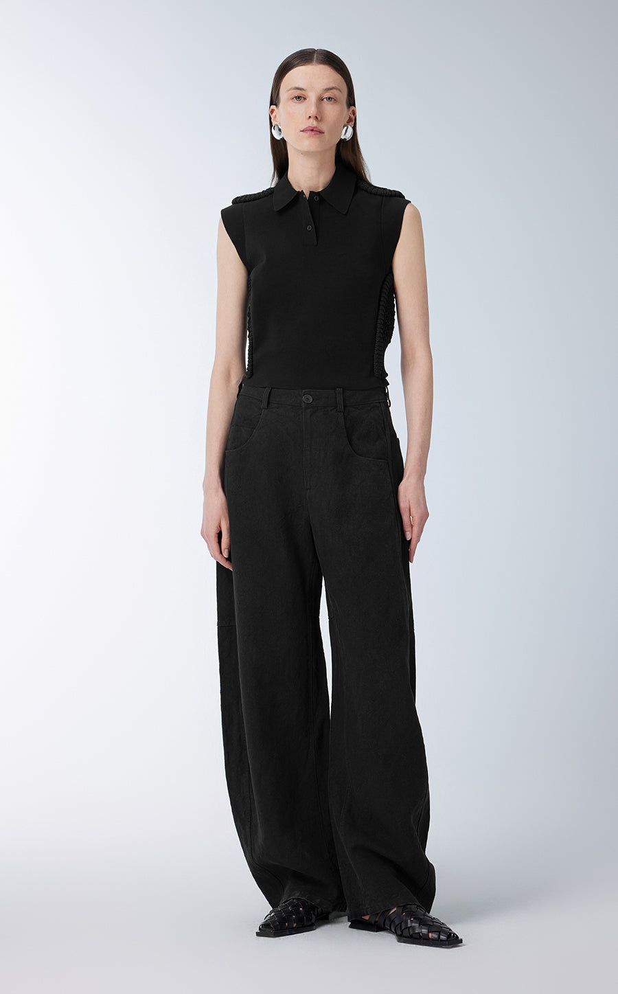 Pants / (ESG) JNBY Relaxed Linen Track Pants