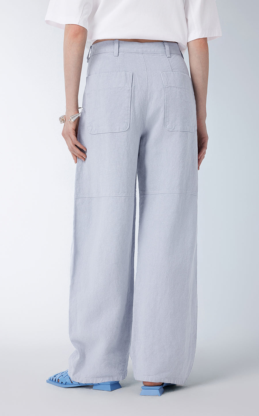 Pants / (ESG) JNBY Relaxed Linen Track Pants