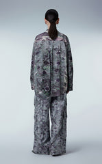 Pants / JNBY Relaxed Floral Print Silk Pants