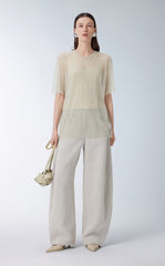 Pants / (ESG) JNBY Relaxed Linen Track Pants