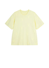 T-Shirt / JNBY Basic Solid Color Short Sleeve T-Shirt (100% Cotton)