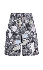 Shorts / JNBY Floral Print Straight Cotton Shorts