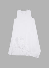 Dress / JNBY 3D-floral Asymmetric Sleeveless Dress