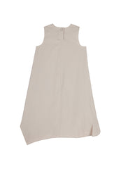 Dress / JNBY 3D-floral Asymmetric Sleeveless Dress