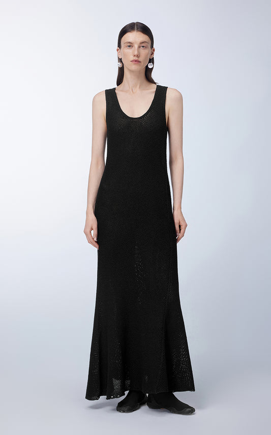 Dresses/JNBY A-line Maxi Sleeveless Dress