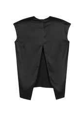 T-Shirt/JNBY Silk Loose Fitting Cap-sleeved T-Shirt