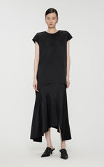 T-Shirt/JNBY Silk Loose Fitting Cap-sleeved T-Shirt