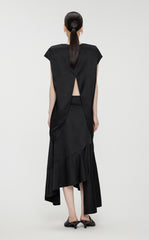 T-Shirt/JNBY Silk Loose Fitting Cap-sleeved T-Shirt