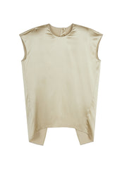 T-Shirt/JNBY Silk Loose Fitting Cap-sleeved T-Shirt