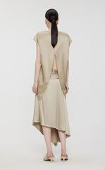 T-Shirt/JNBY Silk Loose Fitting Cap-sleeved T-Shirt