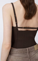 Vest/JNBY V-necked Slim Fit Knit Vest