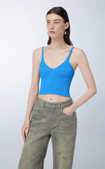 Vest/JNBY V-necked Slim Fit Knit Vest