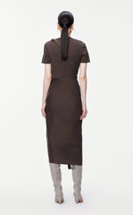 Dresses/JNBY Wrap Short-sleeved Above-the-knee Dresses