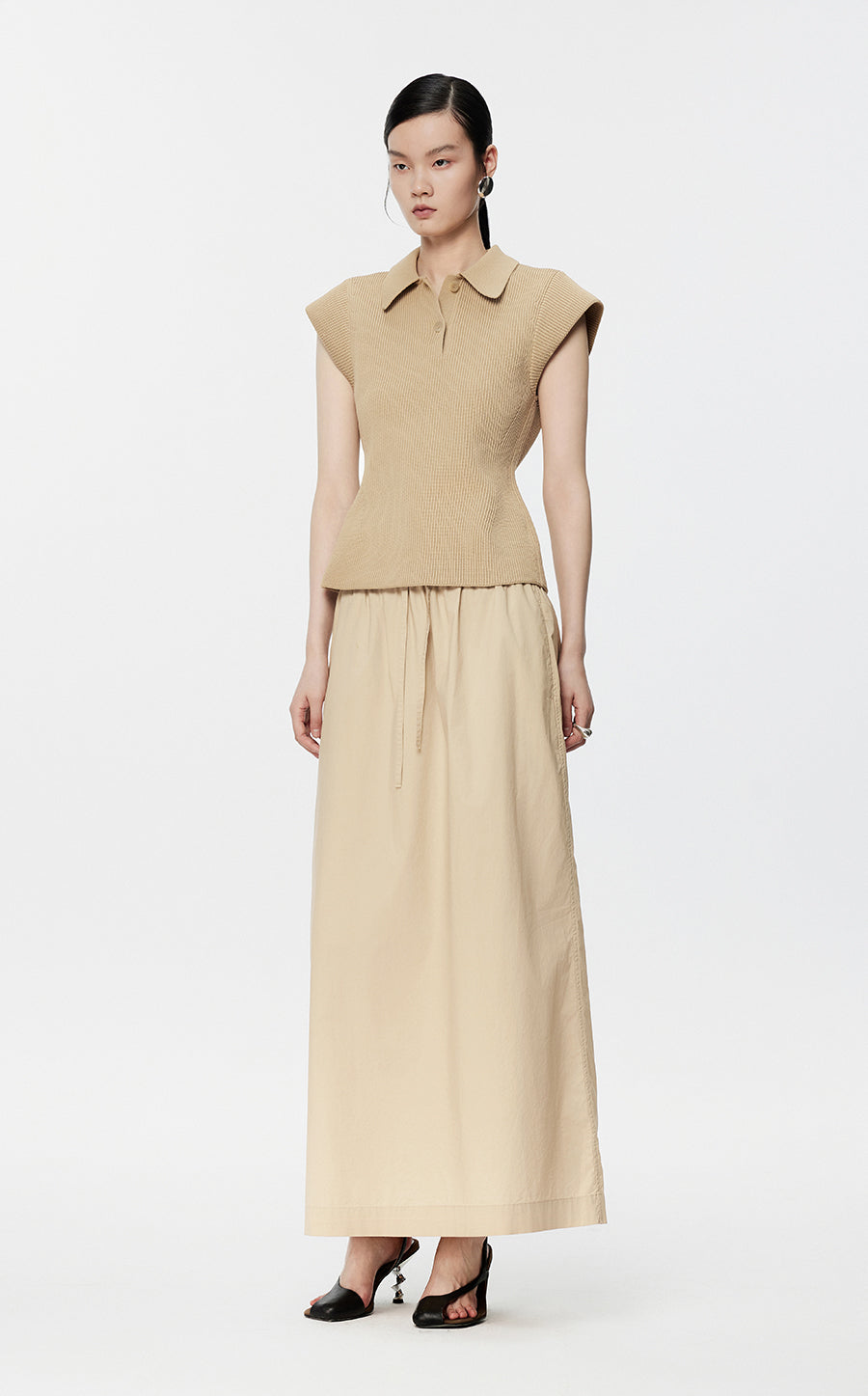 Skirt/JNBY H-shaped Loose-fitting Waist Skirt