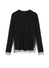 T-Shirt/JNBY Loose Fitting Long- sleeved T-Shirt