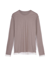 T-Shirt/JNBY Loose Fitting Long- sleeved T-Shirt