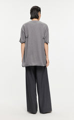 T-shirt /JNBY Drawstring Aluminum Wire Cotton T-shirt