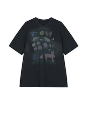 T-Shirt/JNBY Loose Fitting Short-sleeved T-Shirt