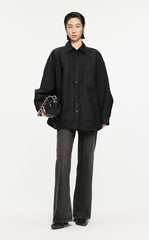 Shirt/JNBY Drawstring Aluminum Wire Long-sleeved Shirt