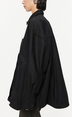 Shirt/JNBY Drawstring Aluminum Wire Long-sleeved Shirt