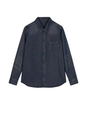 Shirt/JNBY Denim Loose Fitting Long-sleeved Shirt