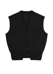 Vest/JNBY Collarless Thin Knit Vest