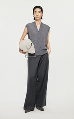 Vest/JNBY Collarless Thin Knit Vest
