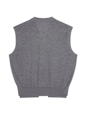 Vest/JNBY Collarless Thin Knit Vest
