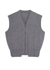 Vest/JNBY Collarless Thin Knit Vest
