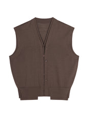 Vest/JNBY Collarless Thin Knit Vest