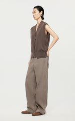 Vest/JNBY Collarless Thin Knit Vest