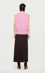 Vest/JNBY Collarless Thin Knit Vest