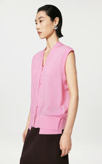 Vest/JNBY Collarless Thin Knit Vest