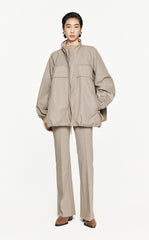 Jacket/JNBY Drawstring Aluminum Wire Oversize Jacket