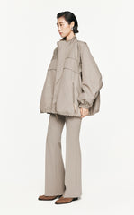 Jacket/JNBY Drawstring Aluminum Wire Oversize Jacket